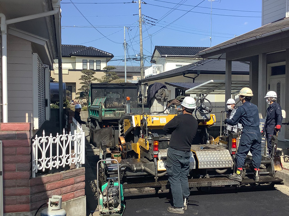 栃木県佐野市 舗装工事