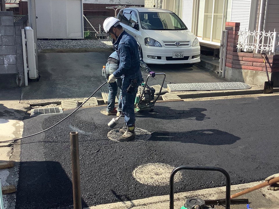 栃木県佐野市 舗装工事