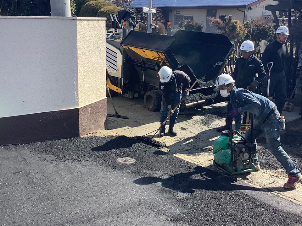 栃木県佐野市 舗装工事