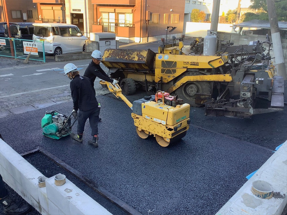 茨城県水戸市 舗装工事