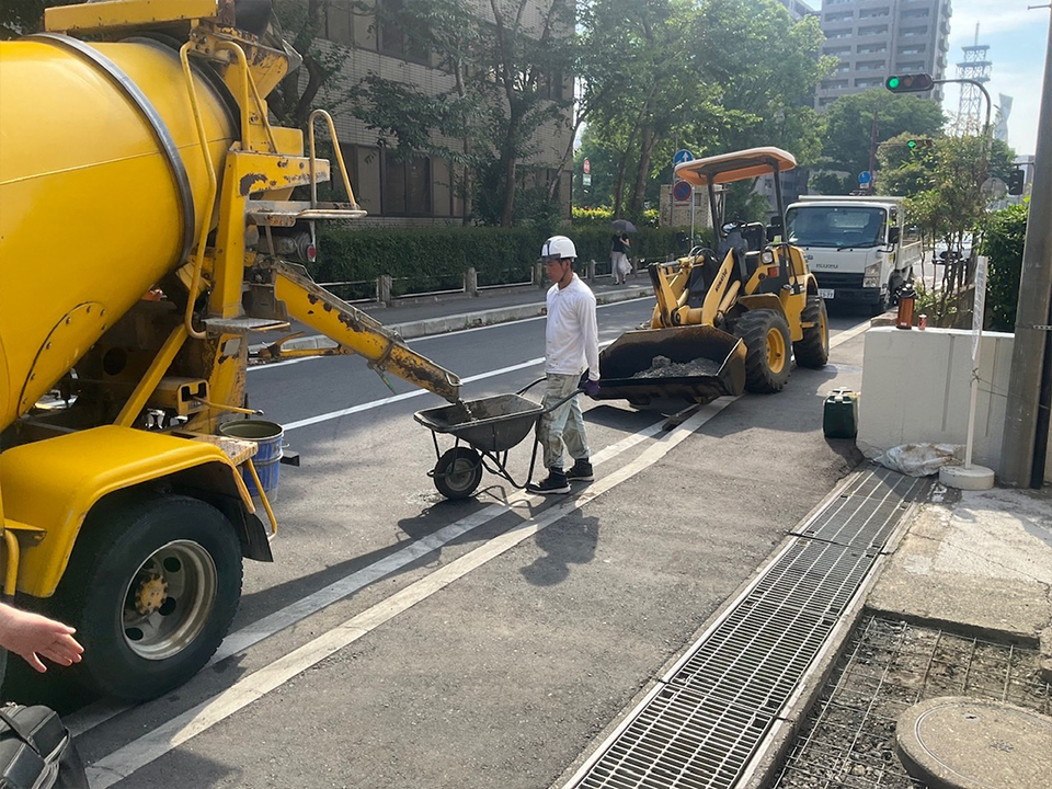 水戸市大町 舗装工事